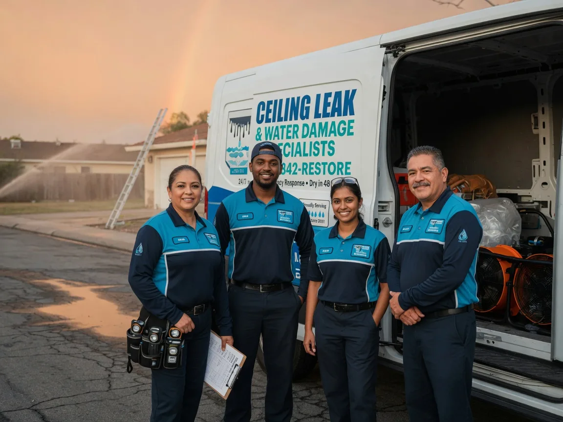 Ceiling Leak Cleanup company in Woodstock, MN