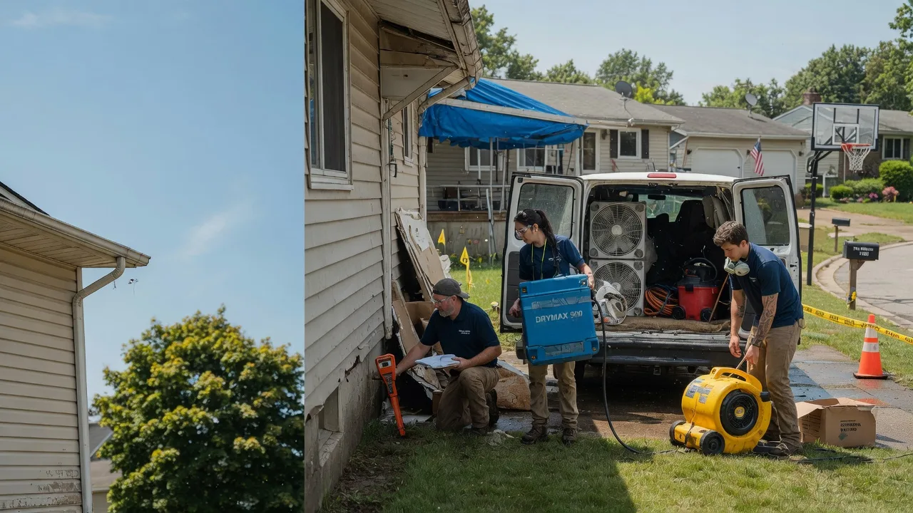 Ceiling Leak Cleanup in Woodstock, MN near me