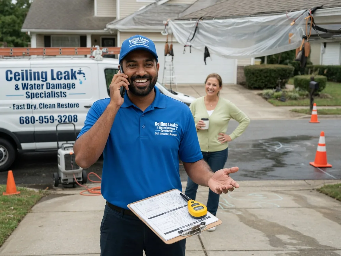 Ceiling Leak Cleanup Woodstock, MN FAQs